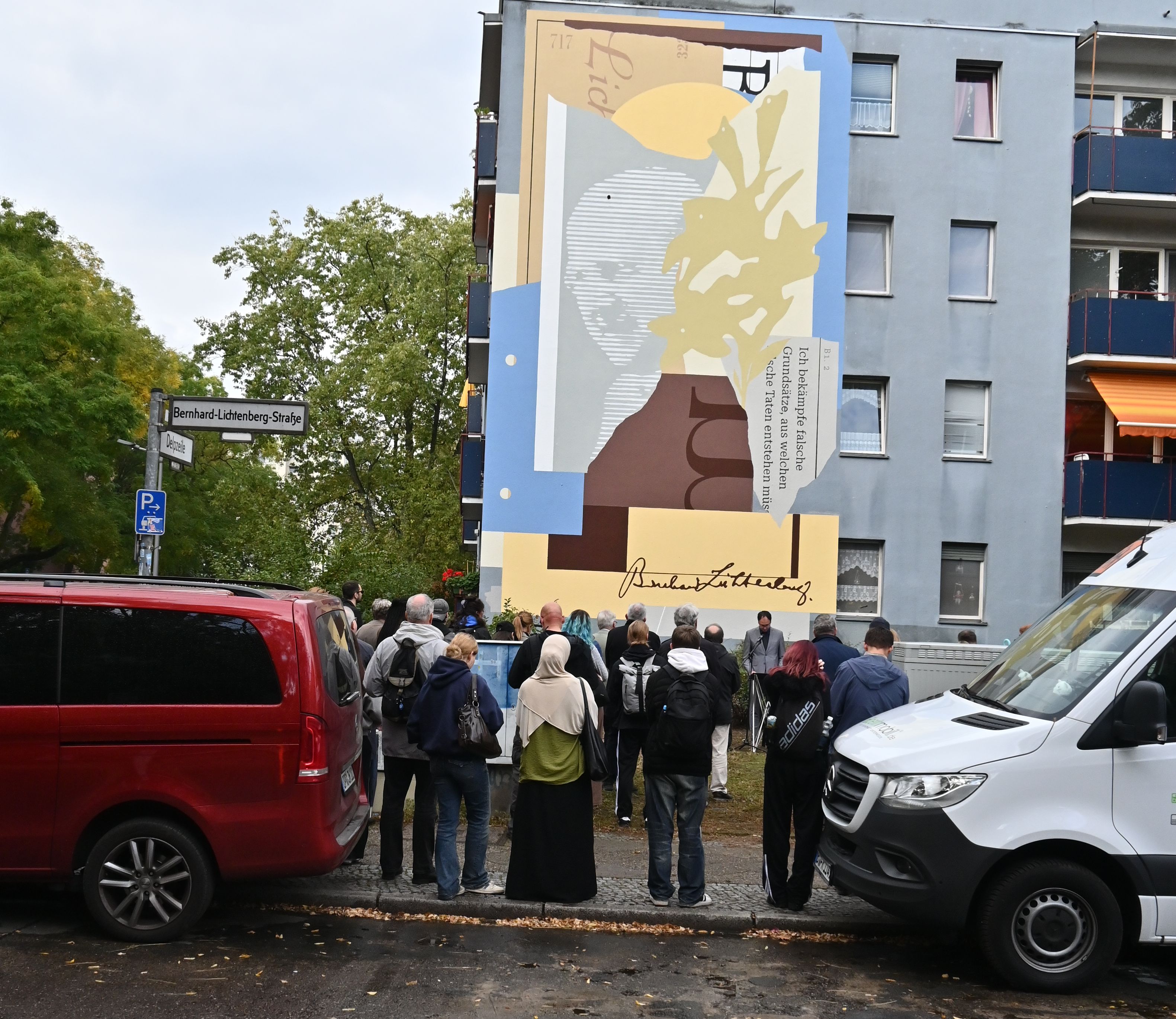 Einweihung Mural Bernhard Lichtenberg 8. Oktober 2026